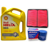 Kit Aceite Shell Hx5 15w40 Y Fitros Honda Civic 1.6 92 A 95