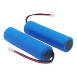 Pila Bateria 18650 Parlante 2600 Mah 3.7v C/ Cable Conector