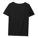 Camiseta Para Mujer Básica Camiseta Ropa Verano Tops Cuello