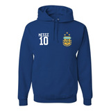 Buzo Azul - Seleccion Argentina - Afa Messi Futbol - Unisex