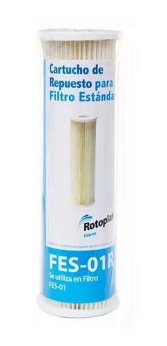 Filtro Cartucho Paso 1 Fes-01r Rotoplas