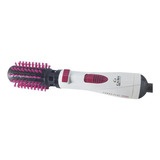 Escova Rotativa New Turboplus 2300 Rotating Styler Gama 220v Cor Branc/rosa/pret