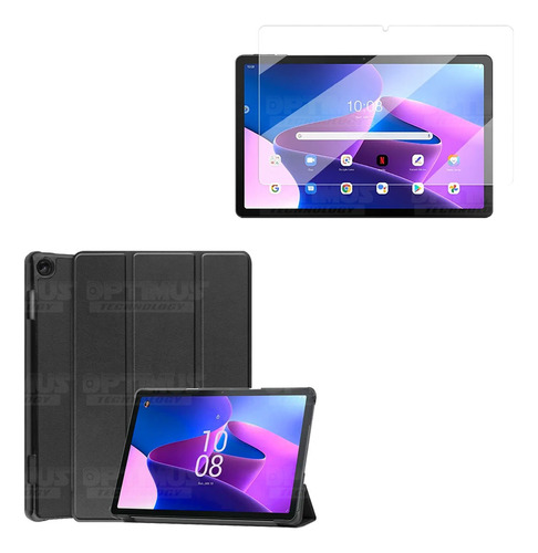 Kit Cristal Y Case Forro Para Lenovo M10 Hd Tb328fu