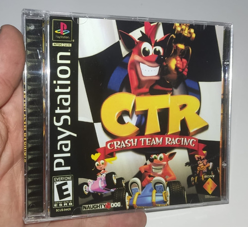 Crash Team Racing Ctr,  Playstation Mídia Prata
