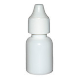 100 Gotero Farmaceutico Plastico Blanco Tapa Inserto 10 Ml