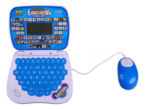 Mini Laptop Interactiva Educativa Español/inglés Niños