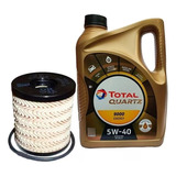 Filtro + Aceite Total 9000 4l Para Peugeot 208 1.5 Nafta