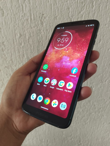  Moto Z3 Play 128 Gb Negro Ónix 6 Gb Ram