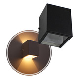 Luminária De Parede Starlumen St678 Cor Preto 110v/220v Por 1 Unidade