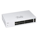 Switch Cisco Cbs110 24 Puertos Gigabit 2 Sfp