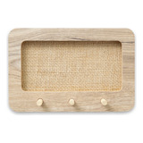 Portallave De Madera - #03 Mini Bélgica -  23 X 15 Cm 