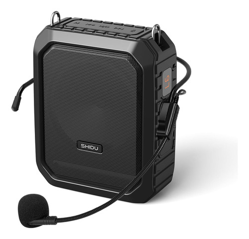 Amplificador De Voz Shidu, Bluetooth, Portatil, Impermeable