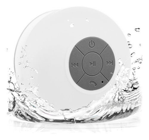 Parlante Bluetooth Recargable Para La Ducha Resistente Agua