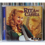 Cd Rita De Cássia- Voz E Violão Volume 3- 2001- Frete Barato