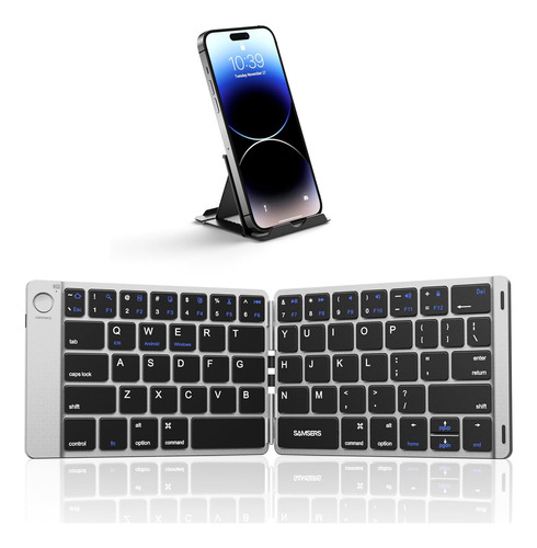 Teclado Bluetooth Plegable Samsers - Teclado Inalámbrico Por