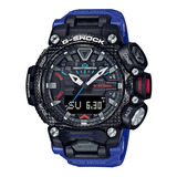 Reloj Pulsera Hombre Casio G-shock Gr-b200-1a2, Azul-negro
