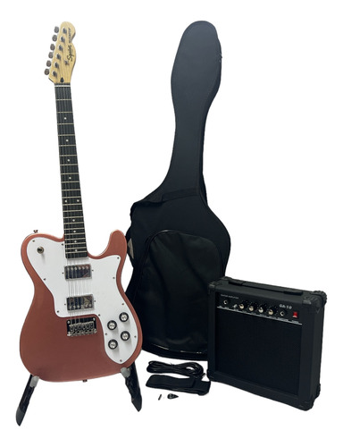 Kit Guitarra Eléctrica Squier Fender Telecaster Deluxe Amp10