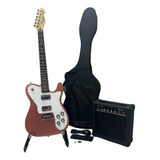 Kit Guitarra Eléctrica Squier Fender Telecaster Deluxe Amp10