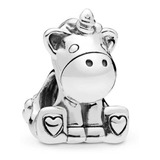 Dije Charm Pandora Bruno El Unicornio Plata S925 Original