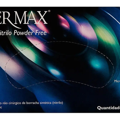 Luvas Descartáveis Supermax Sonic Nitrila Azul-Cobalto Tamanho P 100 Unidades | MercadoLivre