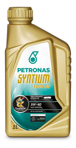 Aceite Petronas Syntium 3000 Bv 5w40 100% Sintético X1l