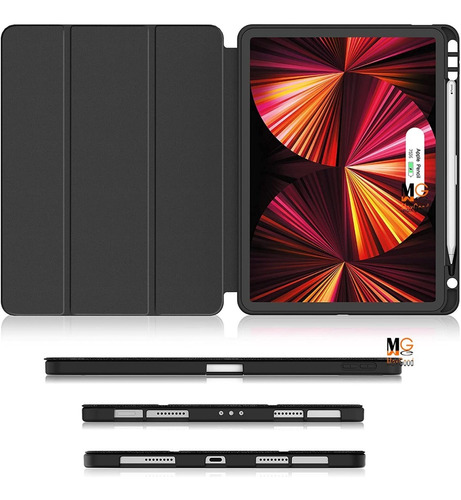 Smart Case Para iPad Pro 11'' M1 M2 2021/2022 C/ Suporte