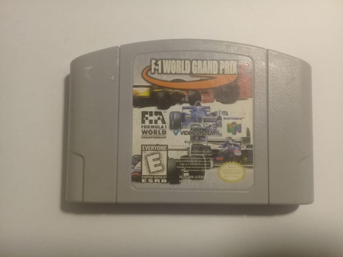 Juego F1 World Grand Prix Nintendo 64 Palermo V Lopez