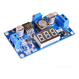 Modulo Regulador De Voltaje Lm2596 Step Down Con Voltímetro 