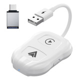 Adaptador Inalámbrico Car Play, Convertidor 2 En 1 Para Andr