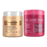 Kit Máscaras Equalize Mask + Extreme Repair 500g Prohall