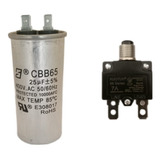 Botón Térmico / Capacitor Tablero Motor Rotorpump 1 H.p-mono