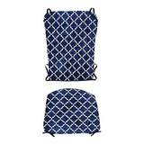 Baby Doll Bedding Lattice Minky Cojín Para Silla Mecedora, A