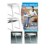 Mesa Table Mate Ajustable Multiusos Portátil Plegable Nueva 