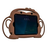 Chin Fai Funda Kids P/ iPad 2 3 4 Protectora, Monkey, Marron