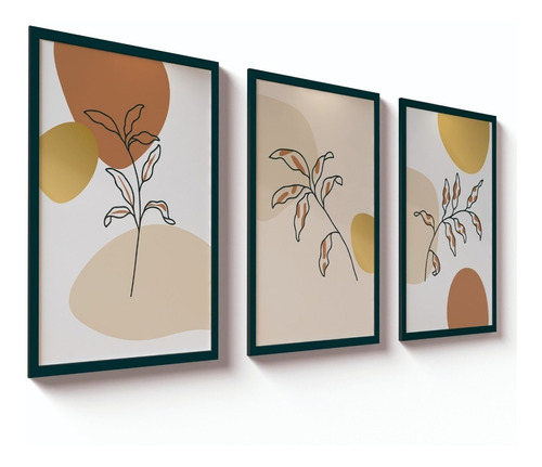 Quadros Decorativos Minimalista Luxo Grande Sala Escritório