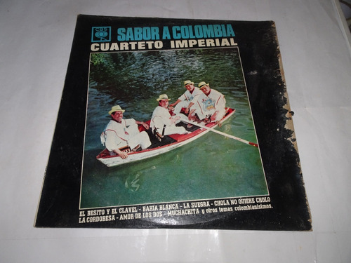 Cuarteto Imperial - Sabor A Colombia - Vinilo Promo