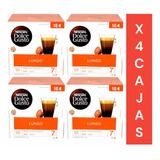 4 Cajas De Cápsulas Dolce Gusto Sabor Lungo