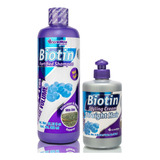 Kit Shampoo Sin Sal Biotina + Crema Para Peinar Crecimiento