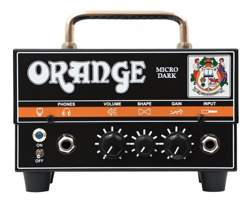 Amplificador Orange Micro Dark Cabezal Valvular 20w Guitarra