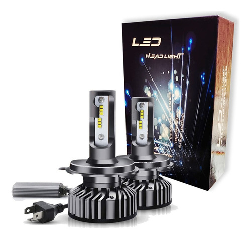 Lampara Cree Led H4 Chip Csp Peugeot 206 Alta Y Baja Canbus