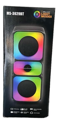 Parlante Speaker Con Luces Chico Portatil Original Oferta