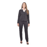 Conjunto Social Feminino Executivo Blazer + Calça + Saia