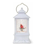 Roman Cardinal Led Remolino Gris Farol Figura Decorativa 8.5