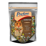 Comida Ração Hamster Mistura Premium Prefere 4 Un 500 G 