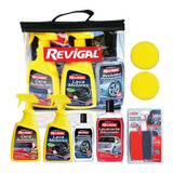 Set Revigal Bolso Cera Pad  Esponja Lavacoche  Y +