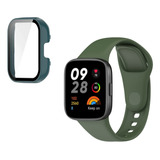 Pulsera De Repuesto Para Redmi Watch 3 + Funda Verde