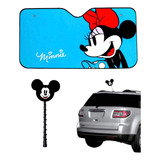 Parasol Minnie Mouse Parabrisas Universal Auto / Camioneta 