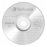Verbatim Dvd -r 16 X - 4.7 Gb - 120 Min (30 U) 