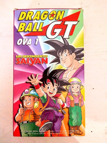 Vhs Dragon Ball Gt  Los Descendientes Saiyan  N9