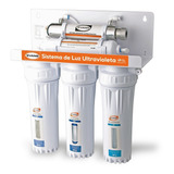 Purificador De Agua De 5 Etapas Con Luz Ultravioleta Color Blanco